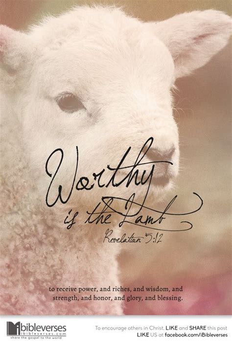 Revelation 512 Worthy Is The Lamb Revelation 5 Lion Lamb God