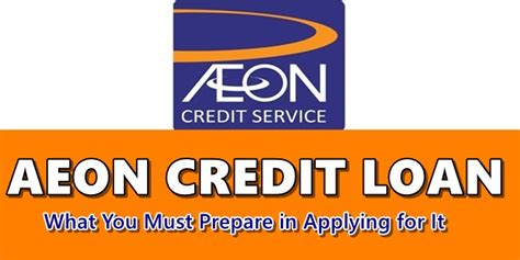 A personal loan can temporarily hurt your credit score since lenders will do a hard credit check when you apply. AEON Credit Loan Requirements - What You Must Prepare in ...