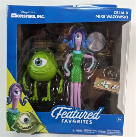 disney pixar featured favorites celia and mike wazowski monsters inc mattel 19 89 picclick