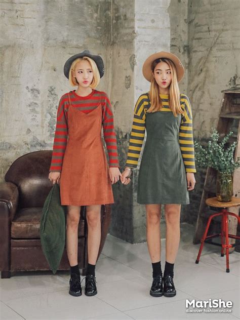 Popular Fashion Trend In Korea Twin Look Dressing Similarly With Best