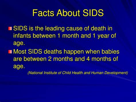PPT - SIDS AND SAFE SLEEP PowerPoint Presentation, free download - ID:471698