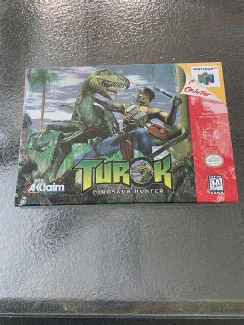 Turok Dinosaur Hunter Classic Nintendo Video Game Cartridge N