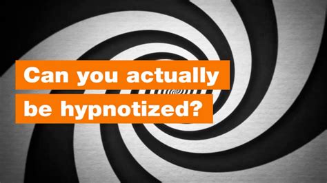 Can You Actually Be Hypnotized