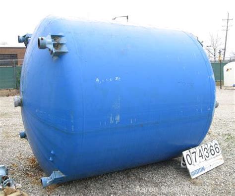 Used Pfaudler 2000 Gallon Glass Lined Vertical C