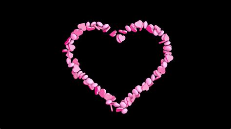 Free Loops Valentine Hearts And Candy Above Youtube