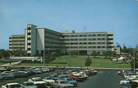 Memorial Hospital Of Long Beach California Postcard