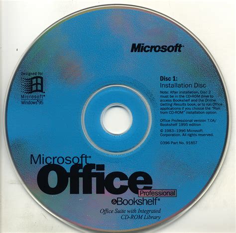Microsoft Office 95 With Bookshelf Windows95 Eng Free Download