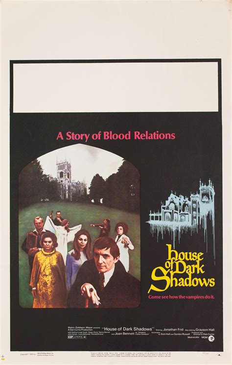 House Of Dark Shadows 1970 Us Window Card Poster Posteritati Movie