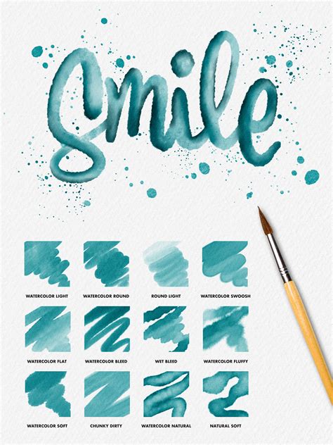 ArtStation - Watercolor brushes for Procreate 5 | Brushes