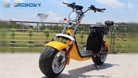 2000w big wheel electric scooter city coco ORIDINGWAY - YouTube