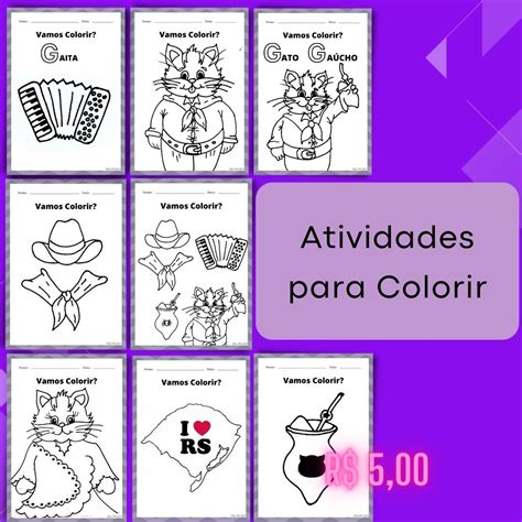 Atividades Dia Do Gaúcho