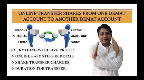 How To Transfer Shares From One Demat Account To Another Cdsl