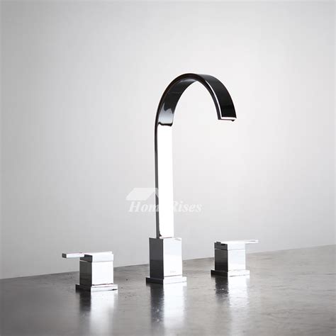 Nobody expects more from us than we do. 3 Hole Bathroom Faucet Chrome/Brushed Nickel Widespread Unique