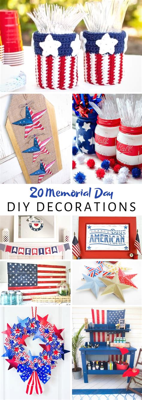 20 Memorial Day Diy Decorations Yesterday On Tuesday