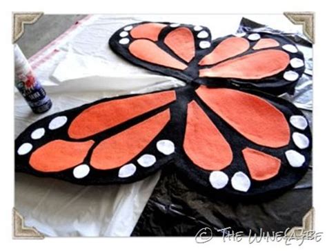 How To Make Monarch Butterfly Wings Sprinkled Nest Butterfly Wings