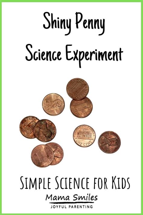 Penny Science Experiment Mama Smiles Joyful Parenting