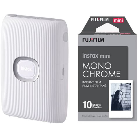 Fujifilm Instax Mini Link 2 Smartphone Printer Clay White With