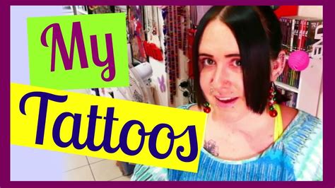 All About My Tattoos Youtube