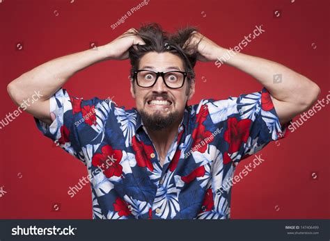 7267 Man Pulling Hair Out Images Stock Photos And Vectors Shutterstock