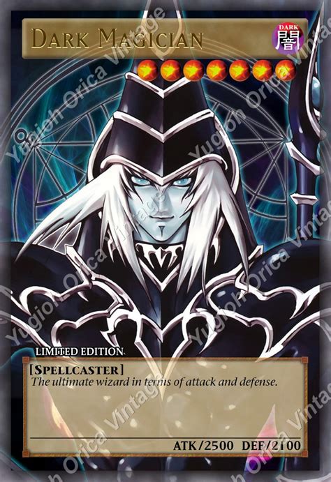 Yugioh Orica Dark Magician 8 Customized Cards Alternate Art Etsy