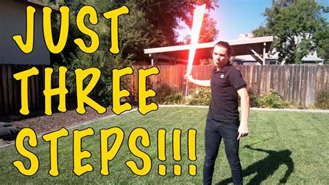 Learn To Spin A Lightsaber In 3 Easy Steps Youtube