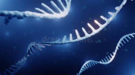 Single Helix Rna Epigenetics Concept Stock Illustration Illustration
