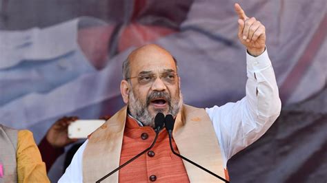 Apr 10, 2021, 00:24 am ist Amit Shah addresses rally in Telangana two days before Lok ...