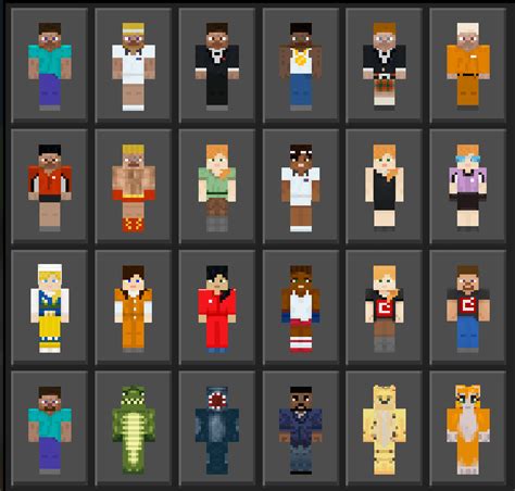 Minecraft Legacy Skinpack Revived For Minecraft