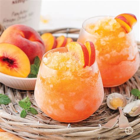 Peachtini Frozen Drink Mix In 2021 Frozen Drinks Peach Drinks