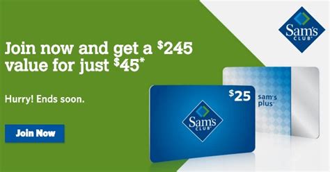 However, you'll pay 10% more on each item you buy. Sam's Club Plus Membership + $25 Gift Card + Free Items ...
