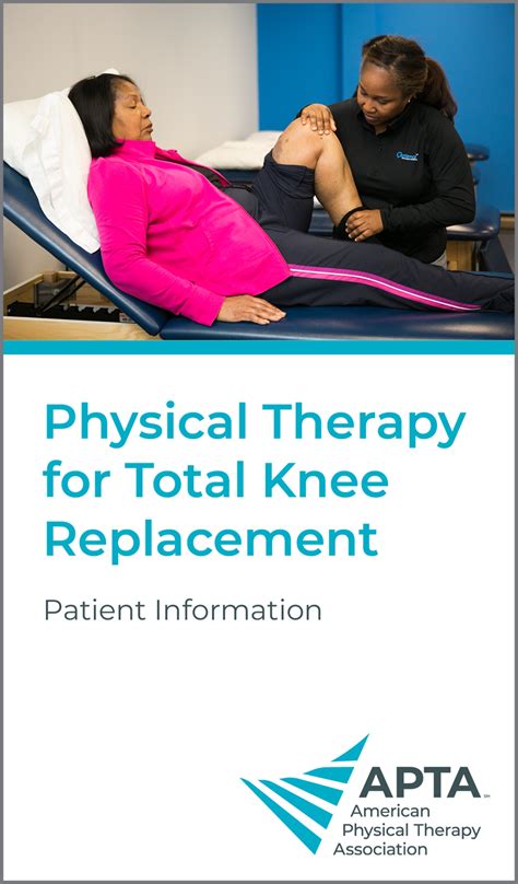 Physical Therapy For Total Knee Replacement Patient Information Guidelines Pocket Guide
