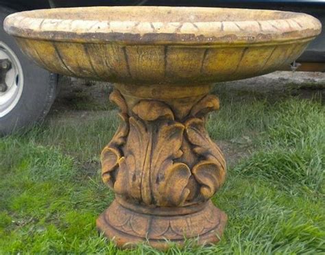 Great savings & free delivery / collection on many items. Concrete Garden Ornament Tanarra Bowl | Concrete garden ...