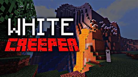 A Lenda Mais Horripilante Do Minecraft Creeper Branco Youtube
