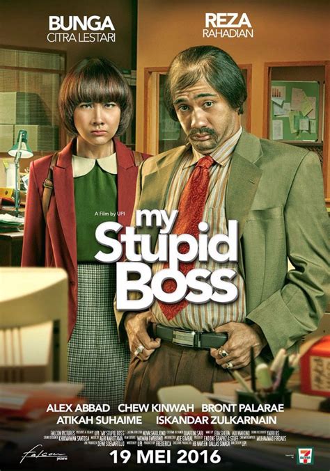 A large but disorganized company. 'My Stupid Boss' Rilis Poster, Reza Rahadian Berubah ...