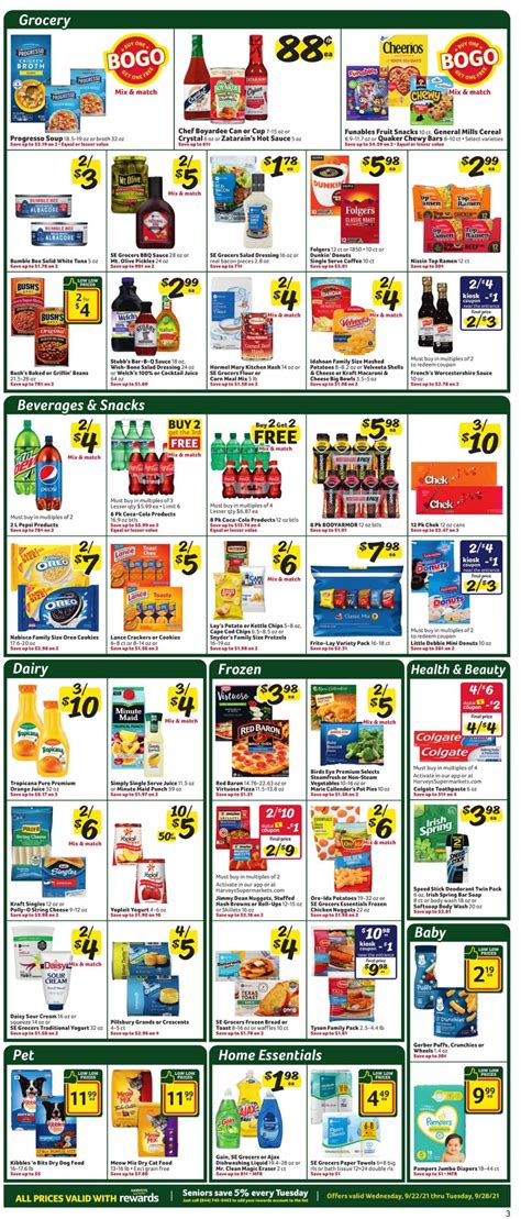 Harveys Supermarket Current weekly ad 09/22 - 09/28/2021 [5] - frequent