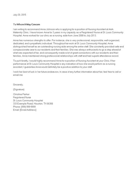 Reference Letter Template Letter Templates Anna Johnson Lettering