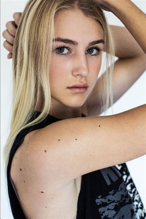 Brand Model And Talent Cameron Cavaricci New Face Blonde Beauty