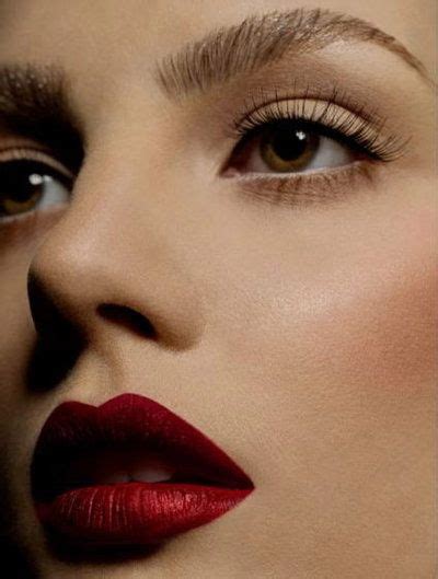 Deep Red Lips Makeup Fashion Passion Pinterest Deep Red Lips