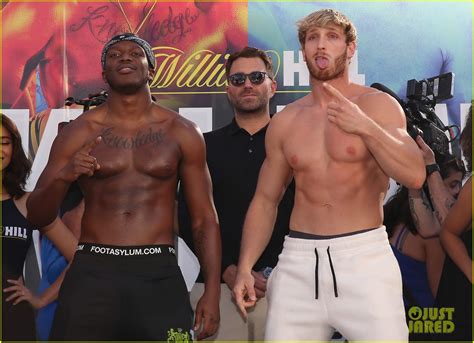 Logan Paul And Ksi Strip Down Ahead Of Boxing Rematch Photo 4385226