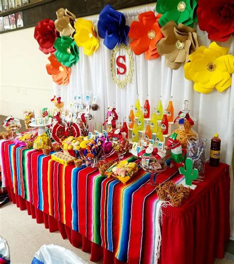 Fiesta Mexican Quinceañera Party Ideas Photo 1 Of 15 Mexican Theme Party Decorations