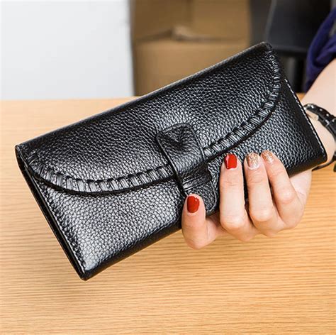 Buy Women Wallets Brand Design High Quality Leather Wallet Female Fashion