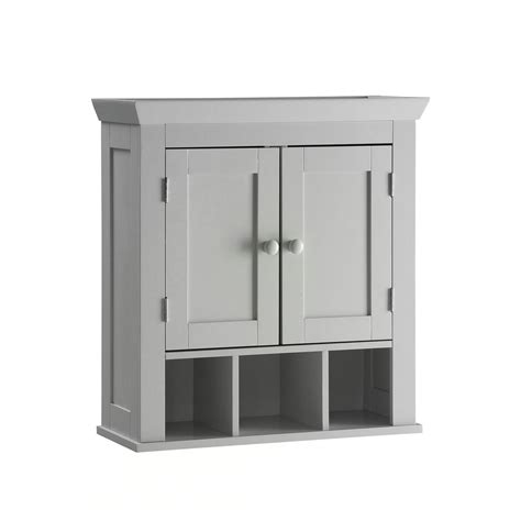 Let us help you get the kitchen or bathroom of your dreams for a fraction of the cost. 4D Concepts Rancho 22.4 in. W Wall Cabinet in Gray-90720 ...