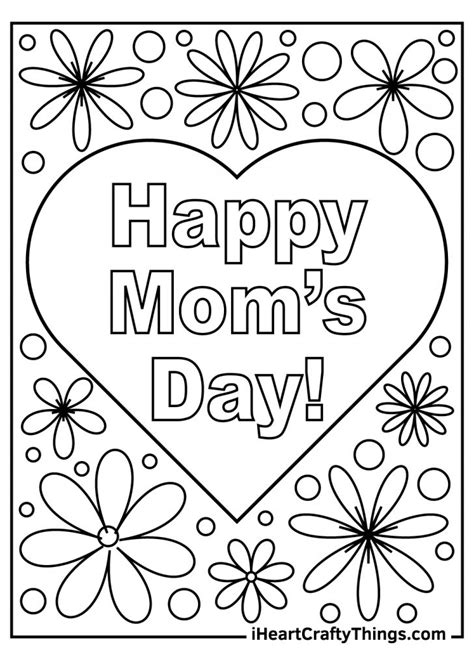 Mothers Day Coloring Pages 2024 100 Free Printables