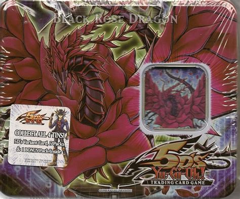 Ct05 En003 Black Rose Dragon Secret Rare Collectors Tins Series 5 Trading Card Mint