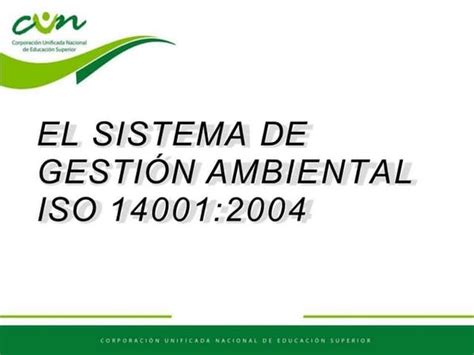 Power Point Norma Iso 14001 Ppt