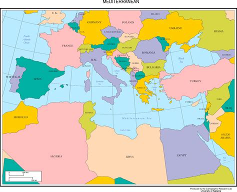Map Of Mediterranean And Europe ~ Asyagraphics