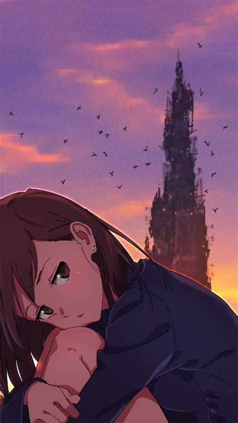 2160x3840 Resolution Broken Heart Anime Girl Sony Xperia Xxzz5