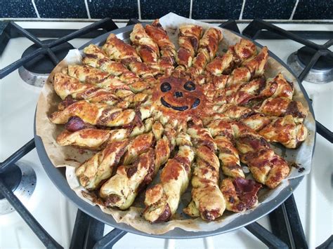 Tarte soleil jambon cru tarte soleil apéro jambon fromage Swhshish