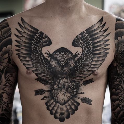 Pin By Juan Chavez On Tatuagem Owl Tattoo Chest Incredible Tattoos