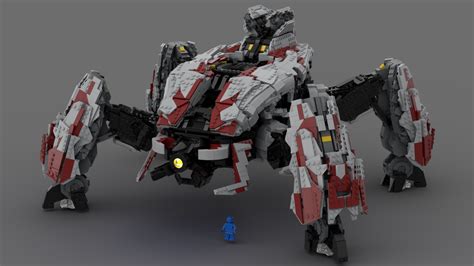 Lego Moc Halo Banished Scarab By Wookieecookies Rebrickable Build
